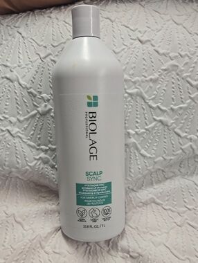 Biolage Scalp Sync Shampoo — 1 Liter Size Used a Couple Times, Almost Full